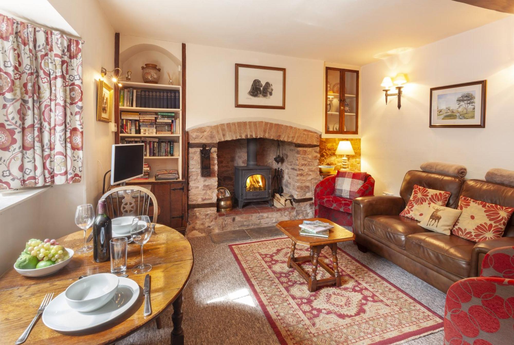 Ruffles Cottage Dunster Esterno foto